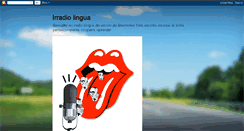 Desktop Screenshot of irradiolingua.blogspot.com