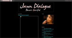 Desktop Screenshot of jawndialogue.blogspot.com