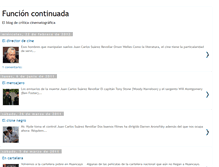 Tablet Screenshot of funcioncontinuada.blogspot.com