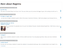 Tablet Screenshot of moreaboutmagenta.blogspot.com