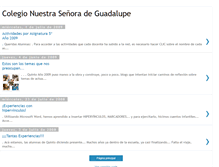 Tablet Screenshot of guadalupe-santafe-quinto.blogspot.com