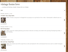 Tablet Screenshot of ourvintagehomelove.blogspot.com