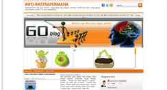 Desktop Screenshot of info-rastrapermana.blogspot.com