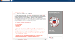 Desktop Screenshot of ncgop.blogspot.com