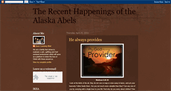 Desktop Screenshot of alaskaabels.blogspot.com