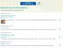 Tablet Screenshot of benardcometh.blogspot.com