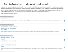 Tablet Screenshot of elcarritoboicotero.blogspot.com