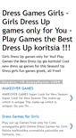 Mobile Screenshot of dress-games-girls.blogspot.com