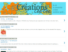 Tablet Screenshot of creationsceecee.blogspot.com