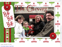 Tablet Screenshot of carverchristmas.blogspot.com