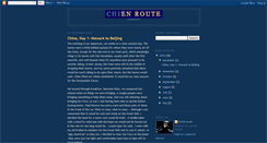 Desktop Screenshot of chienroute.blogspot.com