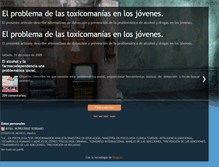 Tablet Screenshot of prevenciondeladolescente.blogspot.com