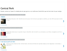 Tablet Screenshot of cafenocentralperk.blogspot.com