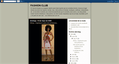 Desktop Screenshot of fashionclubmexico.blogspot.com