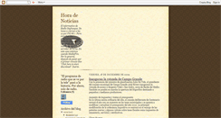 Desktop Screenshot of horadenoticiasporsayhueque.blogspot.com