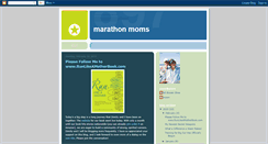 Desktop Screenshot of marathonmoms.blogspot.com