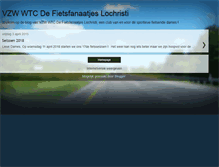 Tablet Screenshot of fietsfanaatjes-lochristi.blogspot.com