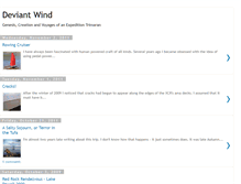 Tablet Screenshot of deviantwind.blogspot.com