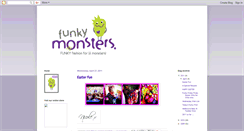 Desktop Screenshot of funkymonsters.blogspot.com