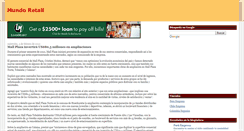 Desktop Screenshot of mundoretail.blogspot.com