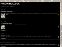 Tablet Screenshot of humanmollusk.blogspot.com