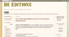 Desktop Screenshot of deeditione.blogspot.com