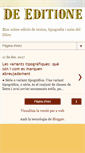 Mobile Screenshot of deeditione.blogspot.com