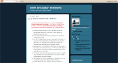 Desktop Screenshot of historiadebelendeescobar.blogspot.com