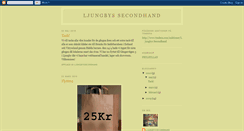 Desktop Screenshot of ljungbyssecondhand.blogspot.com