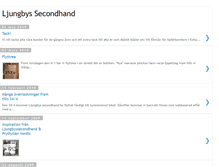 Tablet Screenshot of ljungbyssecondhand.blogspot.com