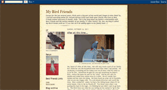 Desktop Screenshot of mybirdfriends.blogspot.com