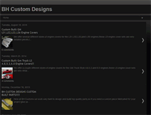 Tablet Screenshot of bhcustomdesigns.blogspot.com