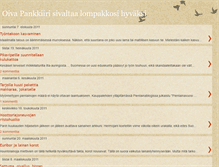 Tablet Screenshot of oivapankkiiri.blogspot.com