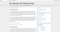 Desktop Screenshot of blankpage55.blogspot.com