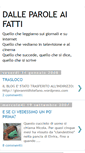 Mobile Screenshot of dalleparoleaifatti.blogspot.com