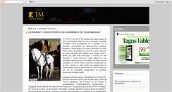 Desktop Screenshot of cuadernostm.blogspot.com