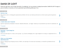Tablet Screenshot of danskersjovt.blogspot.com