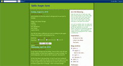 Desktop Screenshot of faithhopelove816.blogspot.com