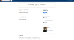 Desktop Screenshot of nacho-cosasquepasan.blogspot.com