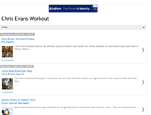 Tablet Screenshot of chris-evans-workoutx.blogspot.com