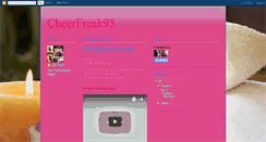 Desktop Screenshot of cheerfreak95.blogspot.com