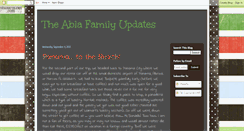 Desktop Screenshot of ablafamily.blogspot.com