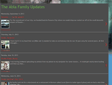 Tablet Screenshot of ablafamily.blogspot.com