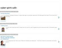 Tablet Screenshot of cyberspiritcafe.blogspot.com