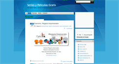 Desktop Screenshot of cineyseriesgratis.blogspot.com