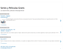 Tablet Screenshot of cineyseriesgratis.blogspot.com