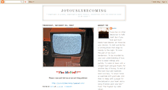 Desktop Screenshot of joyouslybecoming.blogspot.com