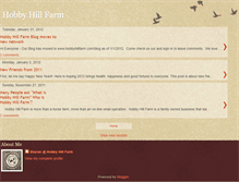 Tablet Screenshot of hobbyhillfarm.blogspot.com