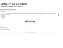 Tablet Screenshot of coatepecysusalrededores.blogspot.com