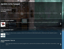 Tablet Screenshot of jardimliriogospel.blogspot.com